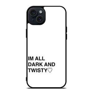 GREYS ANATOMY IM ALL DARK AND TWISTY iPhone 15 Plus Case Cover GREYS ANATOMY IM ALL DARK AND TWISTY iPhone 15 Plus Case Cover
