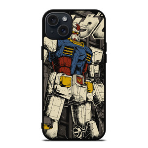 GUNDAM RX 78 ANIME iPhone 15 Plus Case Cover