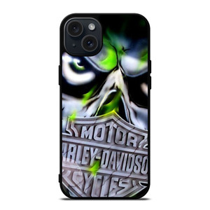 HARLEY DAVIDSON MOTOR SKULL DEMON iPhone 15 Plus Case Cover HARLEY DAVIDSON MOTOR SKULL DEMON iPhone 15 Plus Case Cover