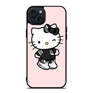 HELLO KITTY ADIDAS PINK iPhone 15 Plus Case Cover