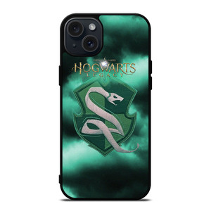 HOGWARTS LEGACY SLYTHERIN BADGE iPhone 15 Plus Case Cover HOGWARTS LEGACY SLYTHERIN BADGE iPhone 15 Plus Case Cover