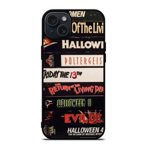 HORROR MOVIES VHS COLLECTION iPhone 15 Plus Case Cover