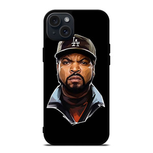 ICE CUBE RAPPER LOS ANGELES DODGERS iPhone 15 Plus Case Cover
