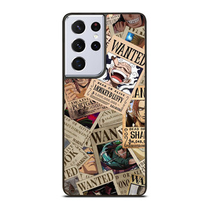 ONE PIECE POSTER WANTED COLLAGE  Samsung Galaxy S21 Ultra Case Cover ONE PIECE POSTER WANTED COLLAGE  Samsung Galaxy S21 Ultra Case Cover