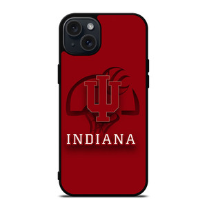 INDIANA HOOSIERS BASKETBALL iPhone 15 Plus Case Cover INDIANA HOOSIERS BASKETBALL iPhone 15 Plus Case Cover