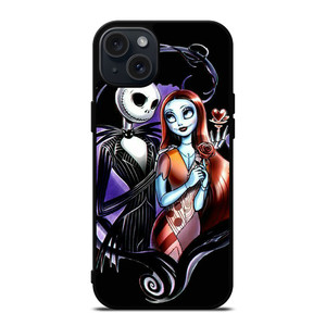 JACK SKELLINGTON AND SALLY NIGHTMARE BEFORE CHRISTMAS iPhone 15 Plus Case Cover