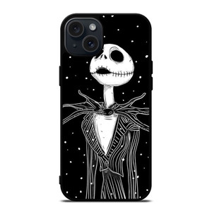 JACK SKELLINGTON NIGHTMARE BEFORE CHRISTMAS SKULL iPhone 15 Plus Case Cover JACK SKELLINGTON NIGHTMARE BEFORE CHRISTMAS SKULL iPhone 15 Plus Case Cover