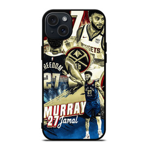 JAMAL MURRAY 27 DENVER NUGGETS iPhone 15 Plus Case Cover