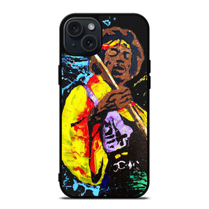 JIMI HENDRIX SPLASH ART iPhone 15 Plus Case Cover