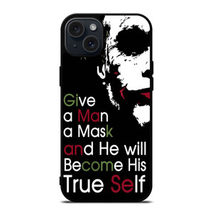 JOKER QUOTES CARTOON iPhone 15 Plus Case Cover