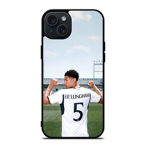 JUDE BELLINGHAM REAL MADRID FC iPhone 15 Plus Case Cover JUDE BELLINGHAM REAL MADRID FC iPhone 15 Plus Case Cover