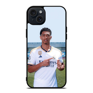 JUDE BELLINGHAM REAL MADRID iPhone 15 Plus Case Cover JUDE BELLINGHAM REAL MADRID iPhone 15 Plus Case Cover