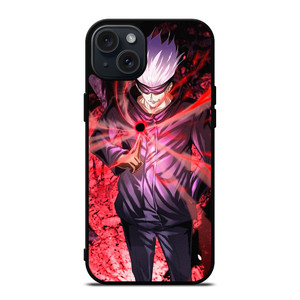 JUJUTSU KAISEN GOJO SATORU iPhone 15 Plus Case Cover JUJUTSU KAISEN GOJO SATORU iPhone 15 Plus Case Cover