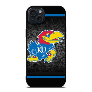 KANSAS CITY JAYHAWKS BASKETBALL ICON iPhone 15 Plus Case Cover