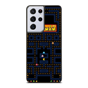 PAC MAN DOODLE GAMES Samsung Galaxy S21 Ultra Case Cover PAC MAN DOODLE GAMES Samsung Galaxy S21 Ultra Case Cover