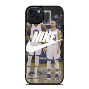 KEVIN DURANT STEPHEN CURRY GOLDEN STATE WARRIORS NIKE iPhone 15 Plus Case Cover