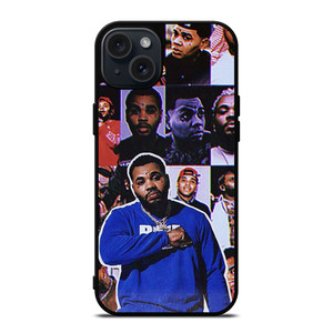 KEVIN GATES RAPPER COLLAGE 2 iPhone 15 Plus Case Cover