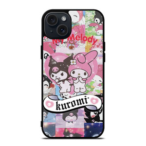 KUROMI MY MELODY CARTOON iPhone 15 Plus Case Cover