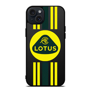 LOTUS CAR STRIPE LOGO iPhone 15 Plus Case Cover LOTUS CAR STRIPE LOGO iPhone 15 Plus Case Cover