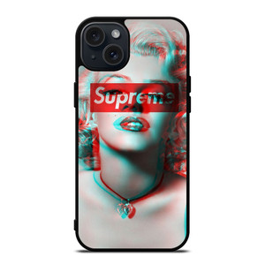 MARILYN MONROE SUPREME iPhone 15 Plus Case Cover MARILYN MONROE SUPREME iPhone 15 Plus Case Cover