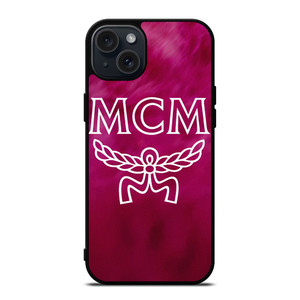 MCM WORLDWIDE PURPLE iPhone 15 Plus Case Cover
