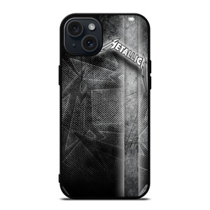 METALLICA BAND METAL LOGO iPhone 15 Plus Case Cover METALLICA BAND METAL LOGO iPhone 15 Plus Case Cover