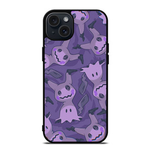 MIMIKYU POKEMON PURPLE iPhone 15 Plus Case Cover MIMIKYU POKEMON PURPLE iPhone 15 Plus Case Cover