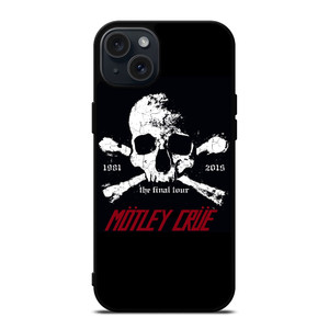 MOTLEY CRUE SKULL SYMBOL iPhone 15 Plus Case Cover MOTLEY CRUE SKULL SYMBOL iPhone 15 Plus Case Cover