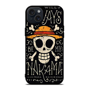 NAKAMA ONE PIECE ANIME iPhone 15 Plus Case Cover NAKAMA ONE PIECE ANIME iPhone 15 Plus Case Cover