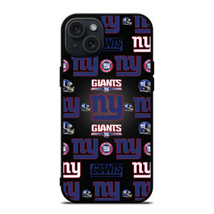 NEW YORK GIANTS NFL PATTERN iPhone 15 Plus Case Cover NEW YORK GIANTS NFL PATTERN iPhone 15 Plus Case Cover