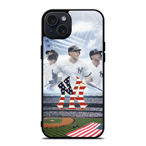 NEW YORK YANKEES BASEBALL ARENA iPhone 15 Plus Case Cover NEW YORK YANKEES BASEBALL ARENA iPhone 15 Plus Case Cover