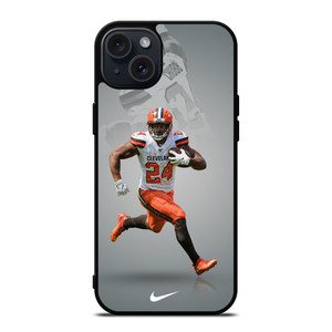 NICK CHUBB CLEVELAND BROWNS NIKE iPhone 15 Plus Case Cover NICK CHUBB CLEVELAND BROWNS NIKE iPhone 15 Plus Case Cover