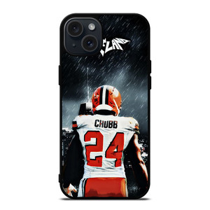 NICK CHUBB CLEVELAND BROWNS iPhone 15 Plus Case Cover NICK CHUBB CLEVELAND BROWNS iPhone 15 Plus Case Cover