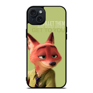 NICK WILDE DISNEY ZOOTOPIA iPhone 15 Plus Case Cover