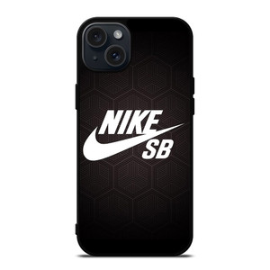NIKE SB SKATEBOARD POLYGON LOGO iPhone 15 Plus Case Cover NIKE SB SKATEBOARD POLYGON LOGO iPhone 15 Plus Case Cover
