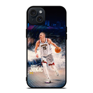 NIKOLA JOKIC DENVER NUGGETS NBA iPhone 15 Plus Case Cover NIKOLA JOKIC DENVER NUGGETS NBA iPhone 15 Plus Case Cover