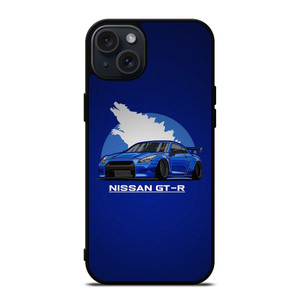 NISSAN GTR CODZILLA CARTOON iPhone 15 Plus Case Cover