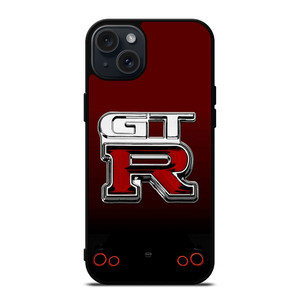 NISSAN GTR EMBLEM STOP LAMP iPhone 15 Plus Case Cover NISSAN GTR EMBLEM STOP LAMP iPhone 15 Plus Case Cover
