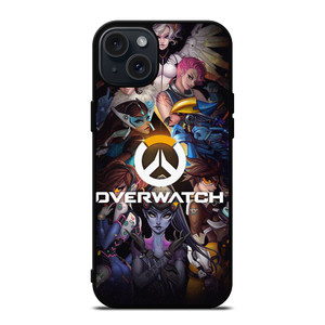 OVERWATCH GAMES ALL LOGO iPhone 15 Plus Case Cover OVERWATCH GAMES ALL LOGO iPhone 15 Plus Case Cover