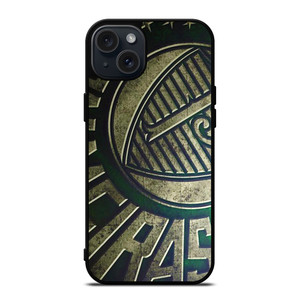 PALMEIRAS FC METAL LOGO iPhone 15 Plus Case Cover PALMEIRAS FC METAL LOGO iPhone 15 Plus Case Cover