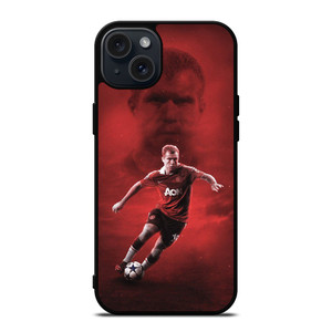 PAUL SCHOLES MANCHESTER UNITED iPhone 15 Plus Case Cover