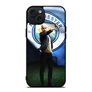 PEP GUARDIOLA MAN CITY iPhone 15 Plus Case Cover
