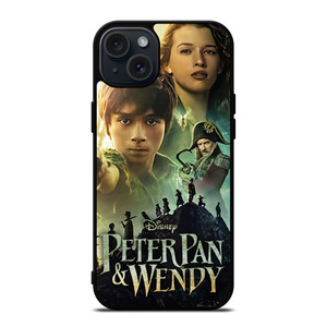 PETER PAN AND WENDY DISNEY MOVIES POSTER iPhone 15 Plus Case Cover PETER PAN AND WENDY DISNEY MOVIES POSTER iPhone 15 Plus Case Cover