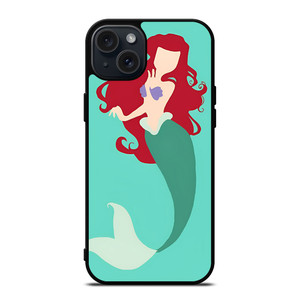 PRINCESS ARIEL LITTLE MERMAID MINIMALIST iPhone 15 Plus Case Cover PRINCESS ARIEL LITTLE MERMAID MINIMALIST iPhone 15 Plus Case Cover