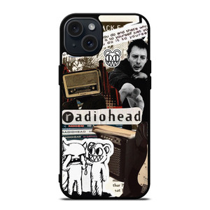 RADIOHEAD THOM YORK COLLAGE iPhone 15 Plus Case Cover RADIOHEAD THOM YORK COLLAGE iPhone 15 Plus Case Cover