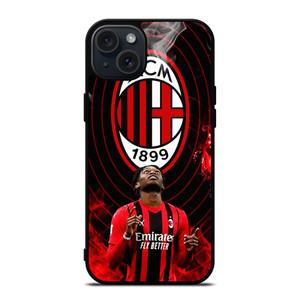 RAFAEL LEAO AC MILAN LOGO iPhone 15 Plus Case Cover RAFAEL LEAO AC MILAN LOGO iPhone 15 Plus Case Cover