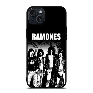 RAMONES ROCK BAND MEMBER iPhone 15 Plus Case Cover RAMONES ROCK BAND MEMBER iPhone 15 Plus Case Cover