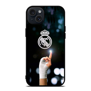 REAL MADRID KARIM BENZEMA HAND iPhone 15 Plus Case Cover REAL MADRID KARIM BENZEMA HAND iPhone 15 Plus Case Cover
