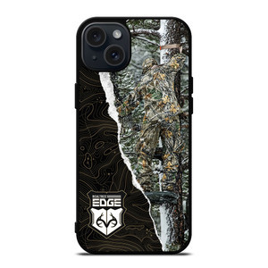 REALTREE EDGE CAMO LOGO iPhone 15 Plus Case Cover REALTREE EDGE CAMO LOGO iPhone 15 Plus Case Cover