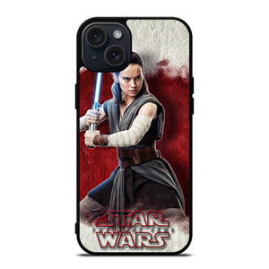 REY STAR WARS THE LAST JEDI iPhone 15 Plus Case Cover